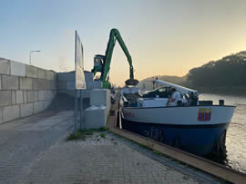 haven markelo grizan schip lossen